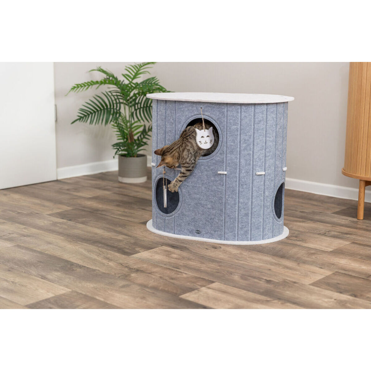 Cat cave Trixie Mara Grey Sand 66 x 62 x 46 cm, view 2