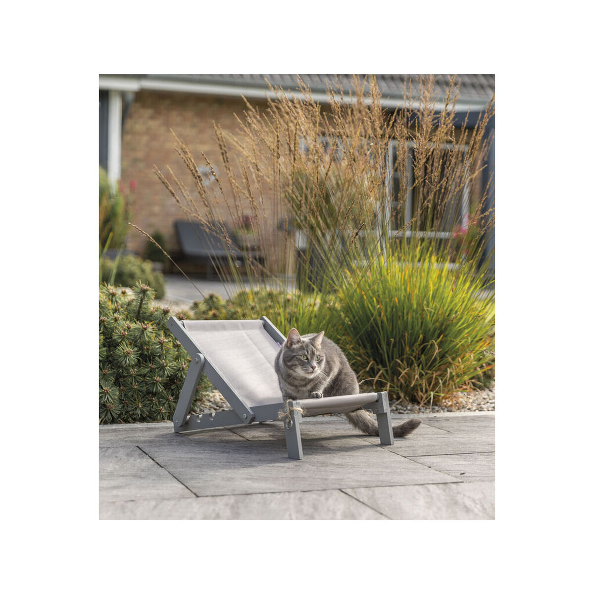 Cat Bed Trixie 33 x 37 x 51 cm Grey Chair, view 3
