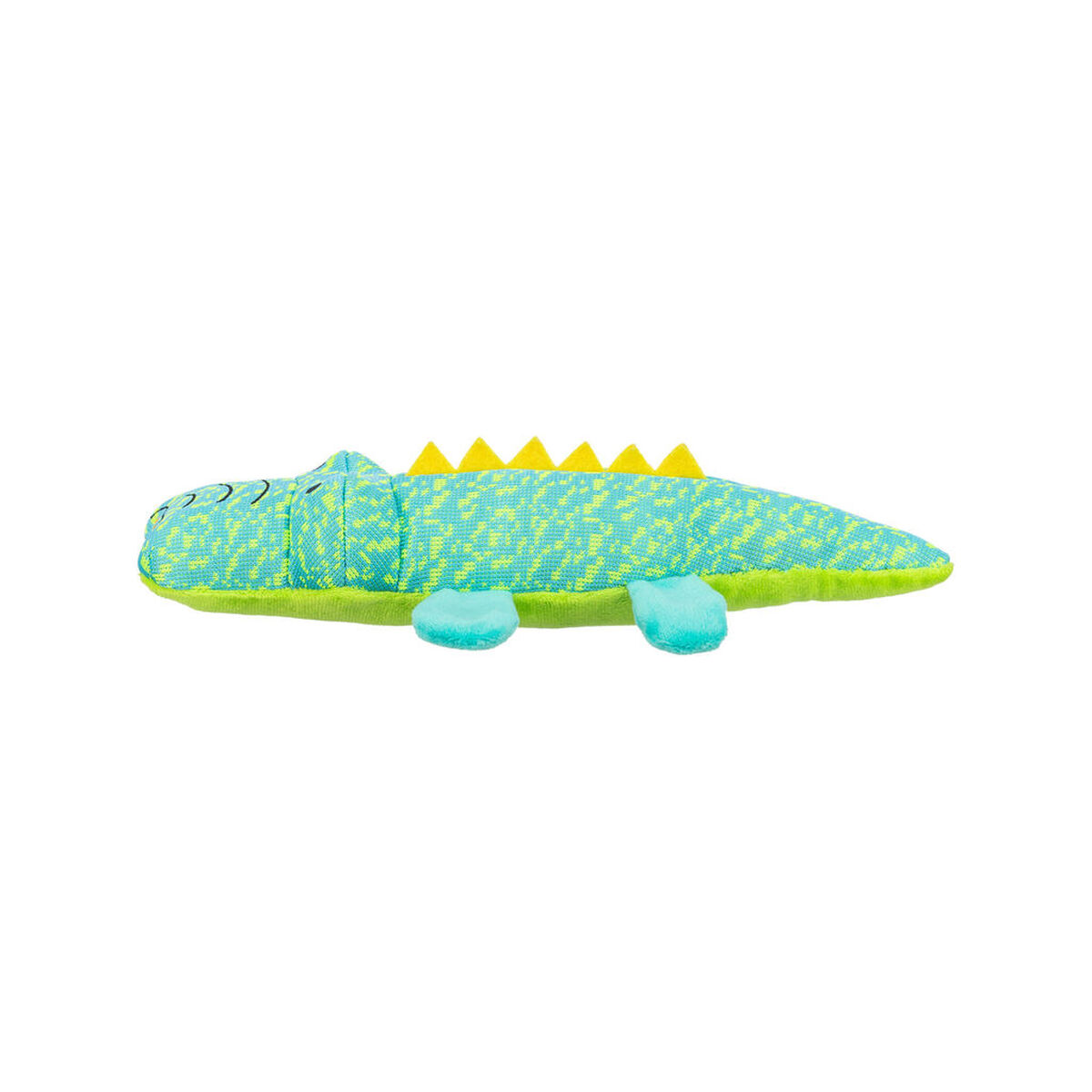 Knuffel voor honden Trixie Turkoois Krokodiel 33 cm Pluche