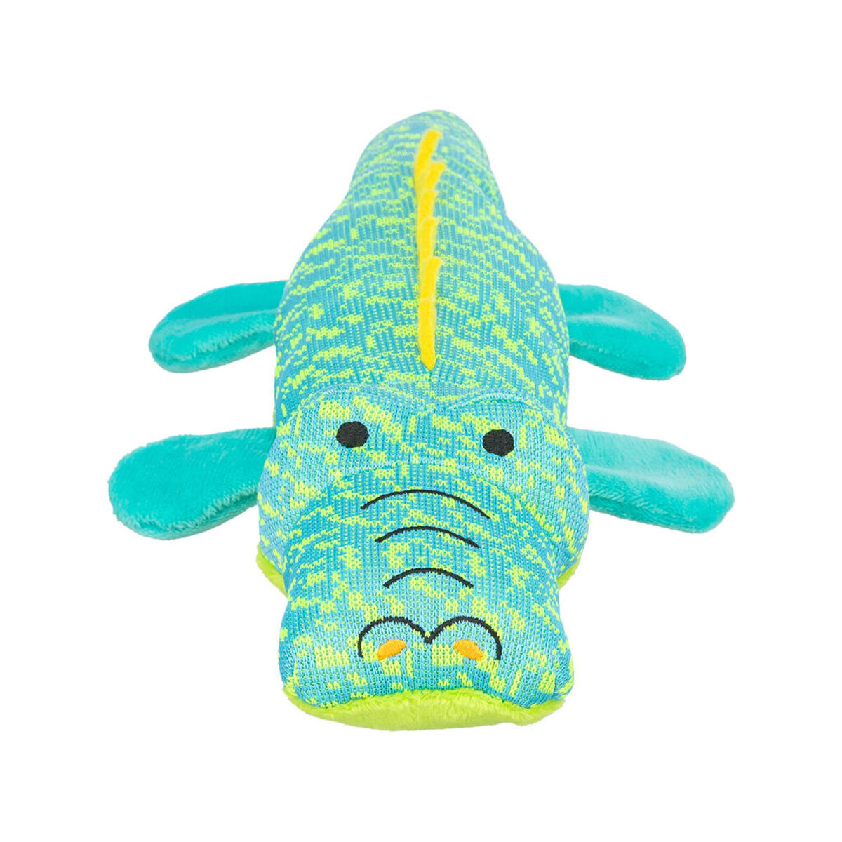 Knuffel voor honden Trixie Turkoois Krokodiel 33 cm Pluche
