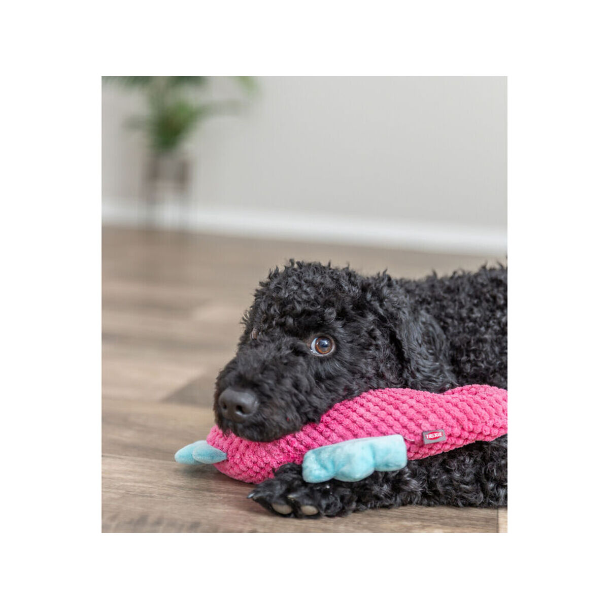 Knuffel voor honden Trixie Roze Zeepaardje 28 cm Polyester