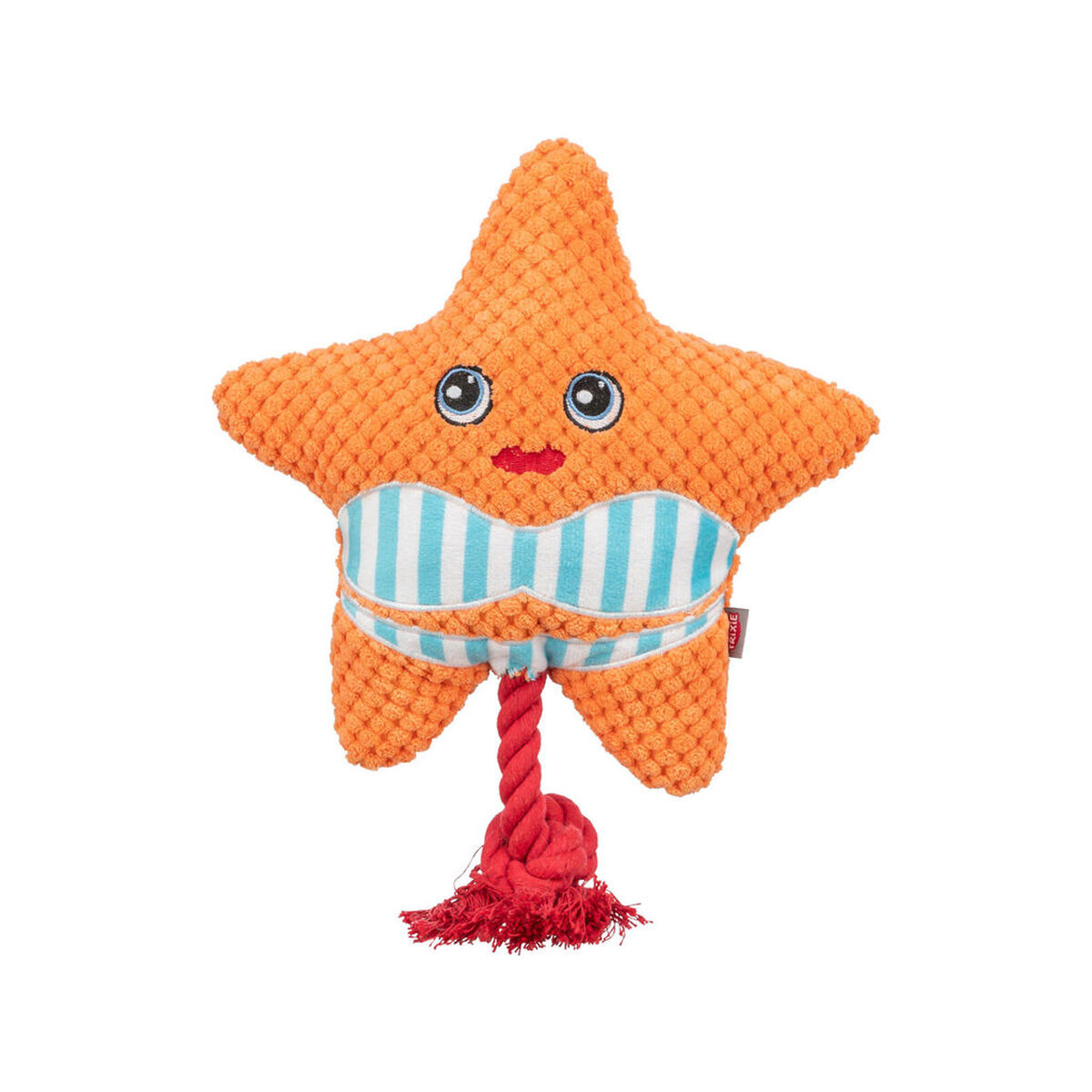 Soft toy for dogs Trixie Orange Starfish 22 cm Polyester, view 2