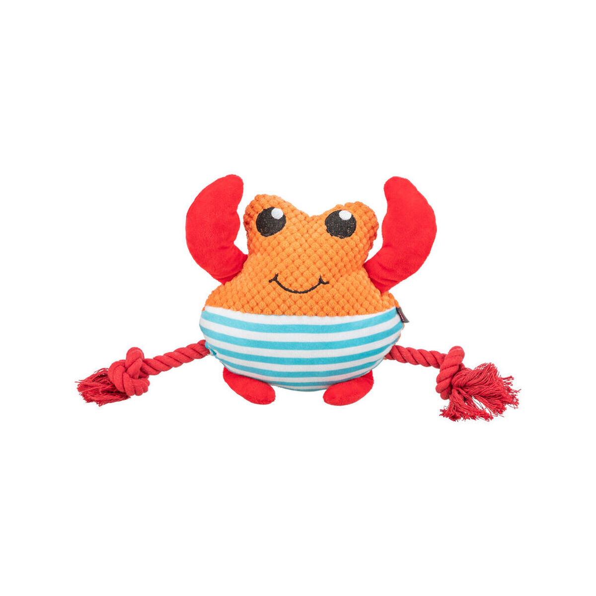 Knuffel voor honden Trixie Oranje Krab 28 cm Polyester Pluche Textiel