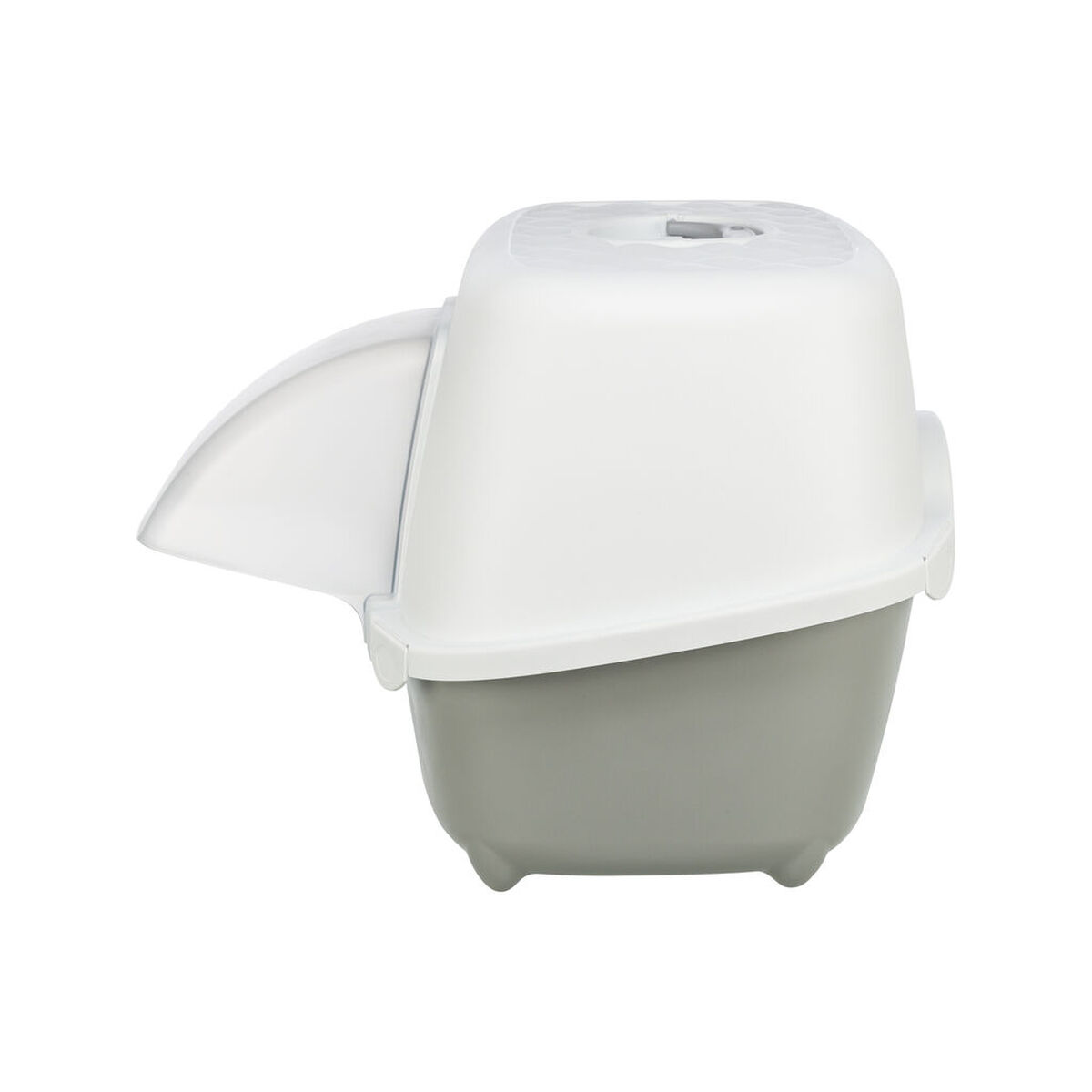 Kattenbak Trixie Davio Top Wit Grijs 56 x 39 x 39 cm Plastic
