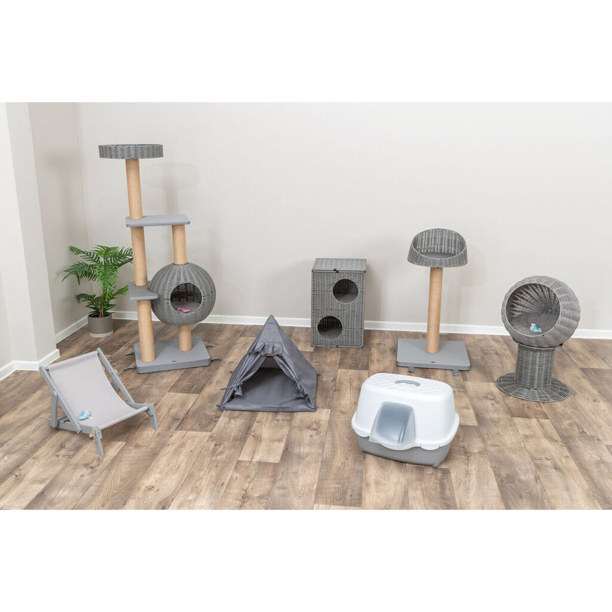 Scratching Post for Cats Trixie Amalia Grey, view 4
