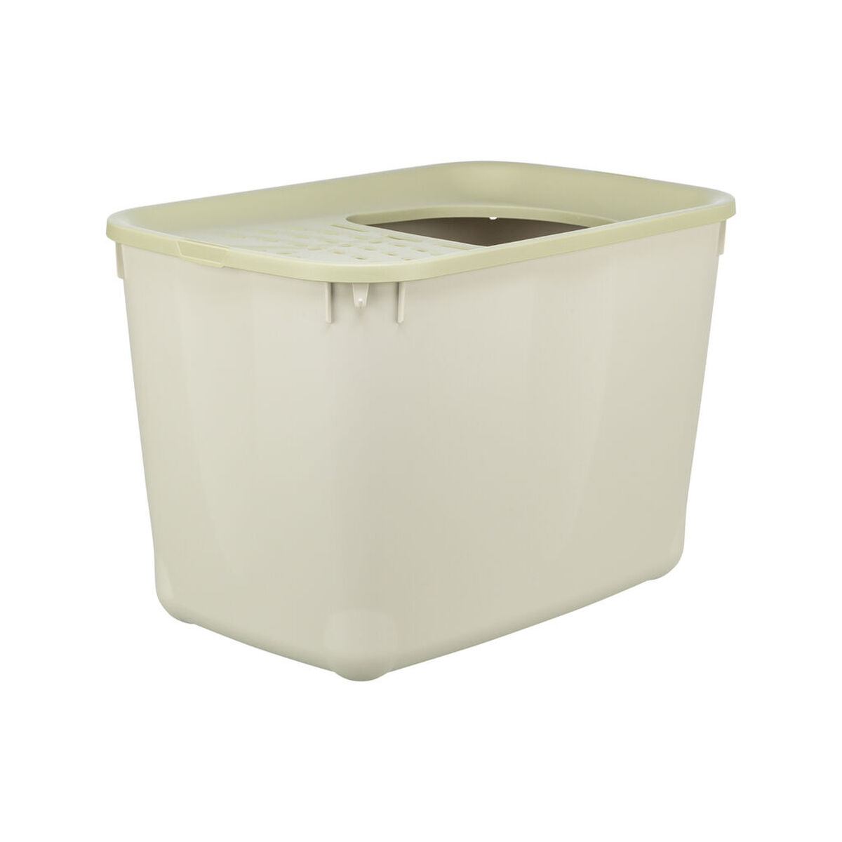 Cat Litter Box Trixie Hop-In 38 x 39 x 58 cm Green Grey Plastic, view 2