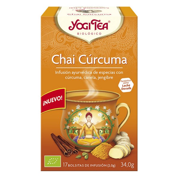 Turmeric Yogi Tea Chai ( 17 x 2,0 g)