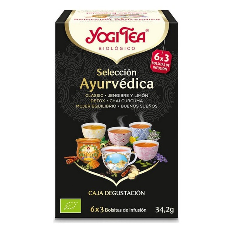 Infusion Yogi Tea Selección Ayurvédica (6 x 3 uds)(34,2 g)