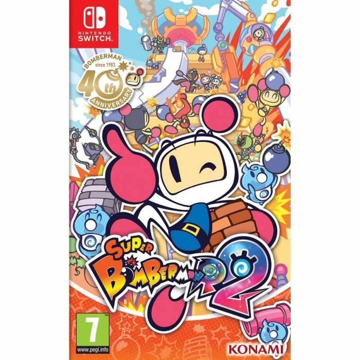 Videogioco Per Switch Konami Super Bomberman r2