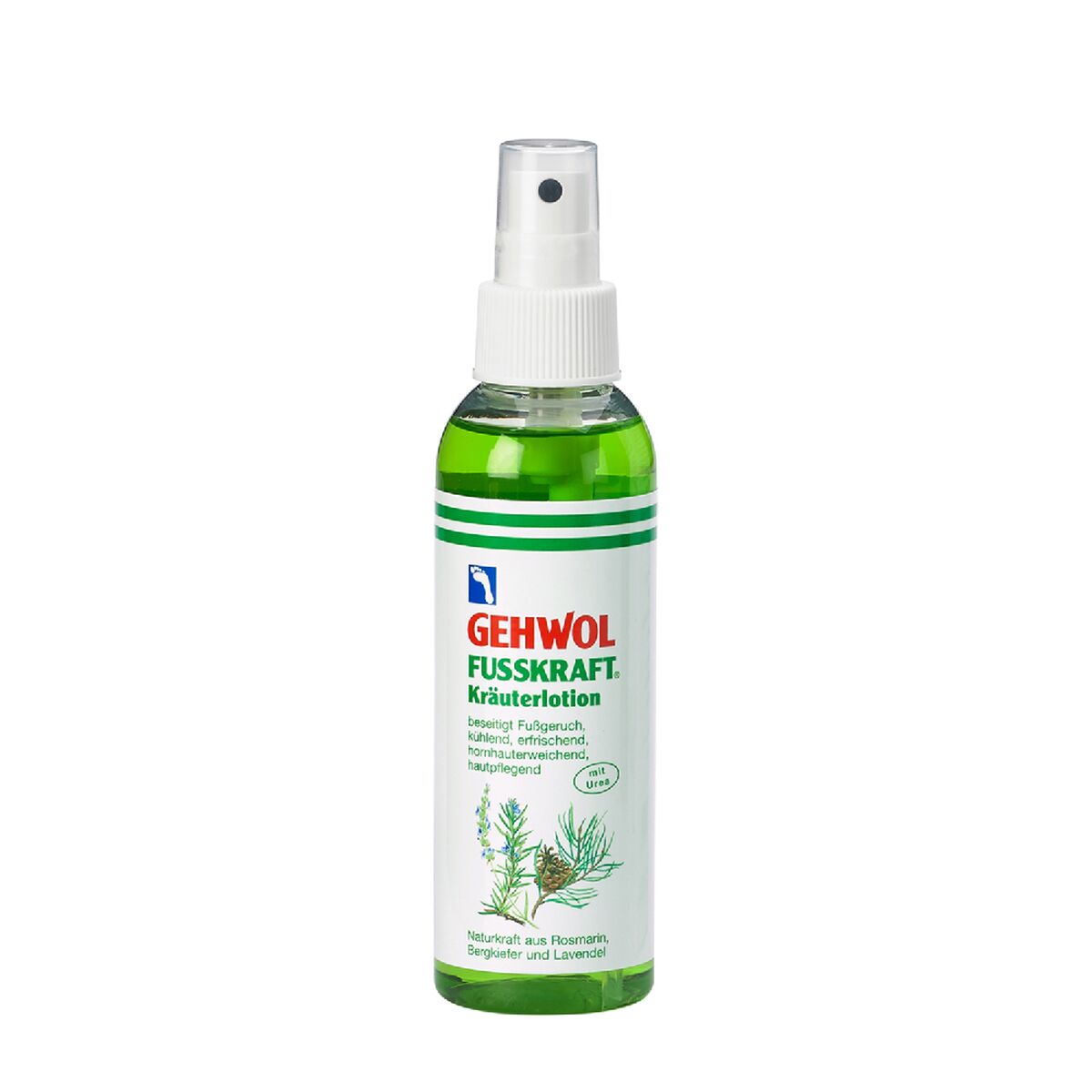 Crème hydratante pour les pieds Gehwol Fusskraft Kruidenlotion 150 ml