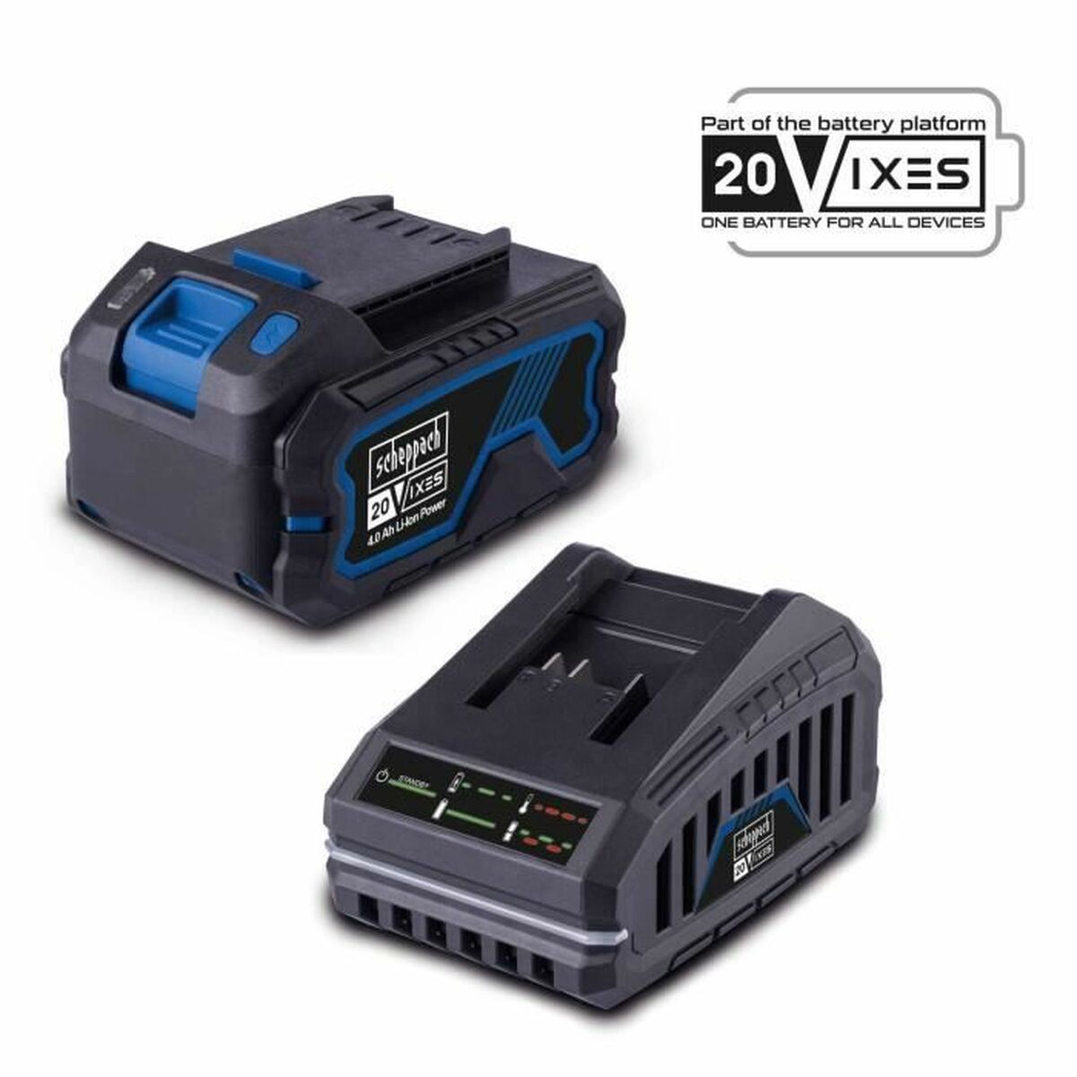 Επαναφορτιζόμενη μπαταρία λιθίου Scheppach SBSK4.0 20 V