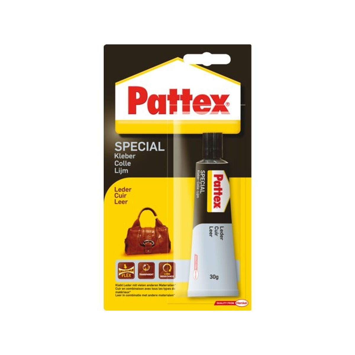Colle Pattex 30 g Cuir (1 Unité)