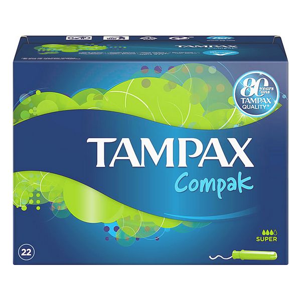 Super Tampons COMPAK Tampax...