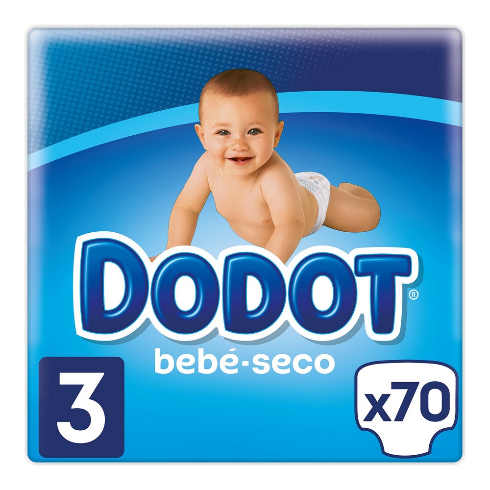 Disposable nappies Dodot 3 (66 uds)