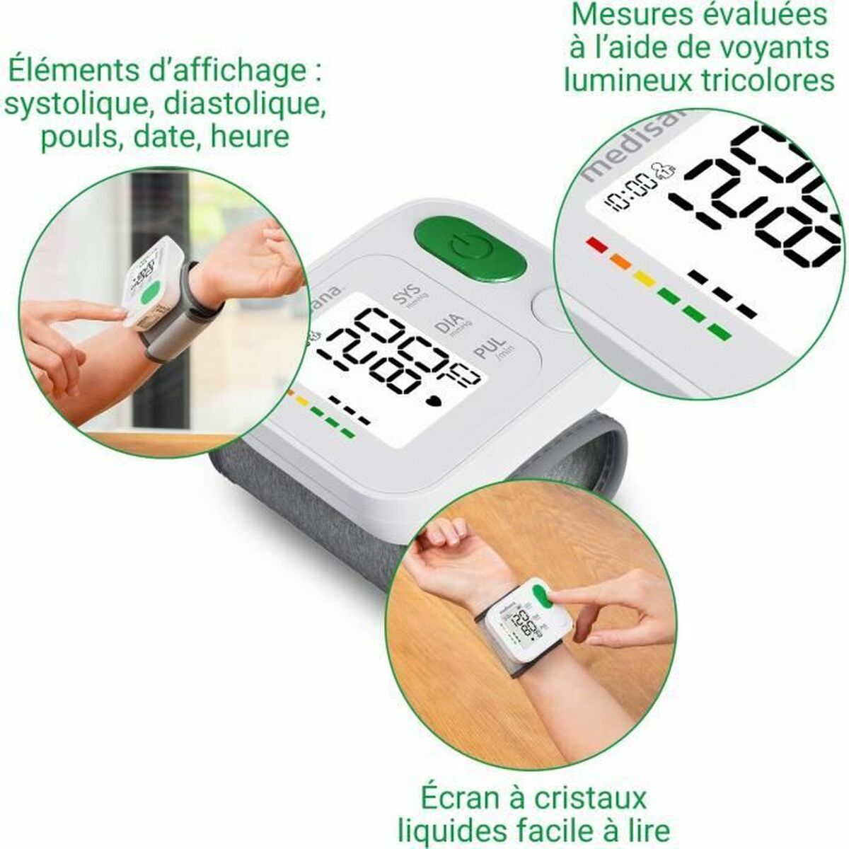 Bloeddrukmeter arm Medisana