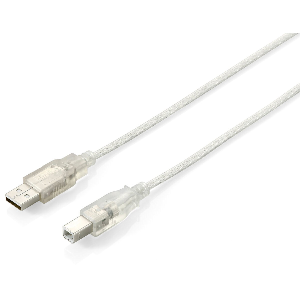 Câble USB 2.0 A vers USB B Equip 128652 Argenté 5 m