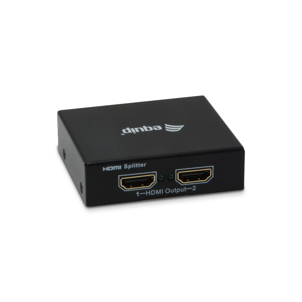Afbeeldingen van Splitter Equip 2 PUERTOS White Black