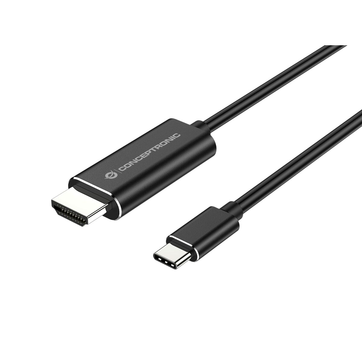 Câble USB-C vers HDMI Conceptronic ABBY04B 2 m Noir