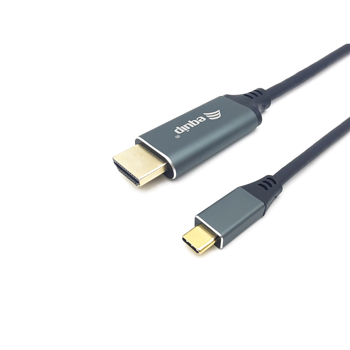 Afbeeldingen van USB-C to HDMI Cable Equip 13341507101 Black 1 m