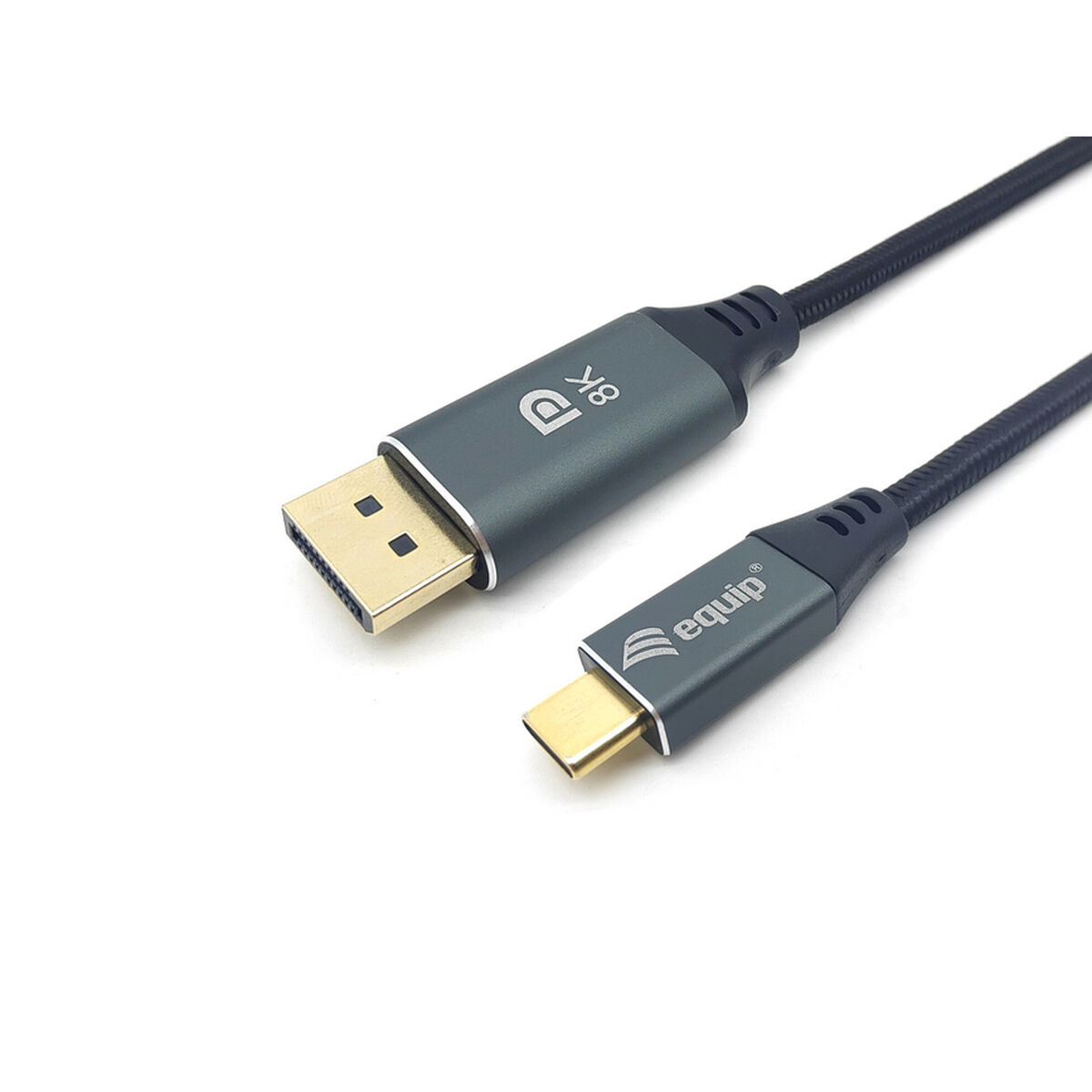 Καλώδιο USB A σε USB-C Equip 8K/60Hz Γκρι 2 m