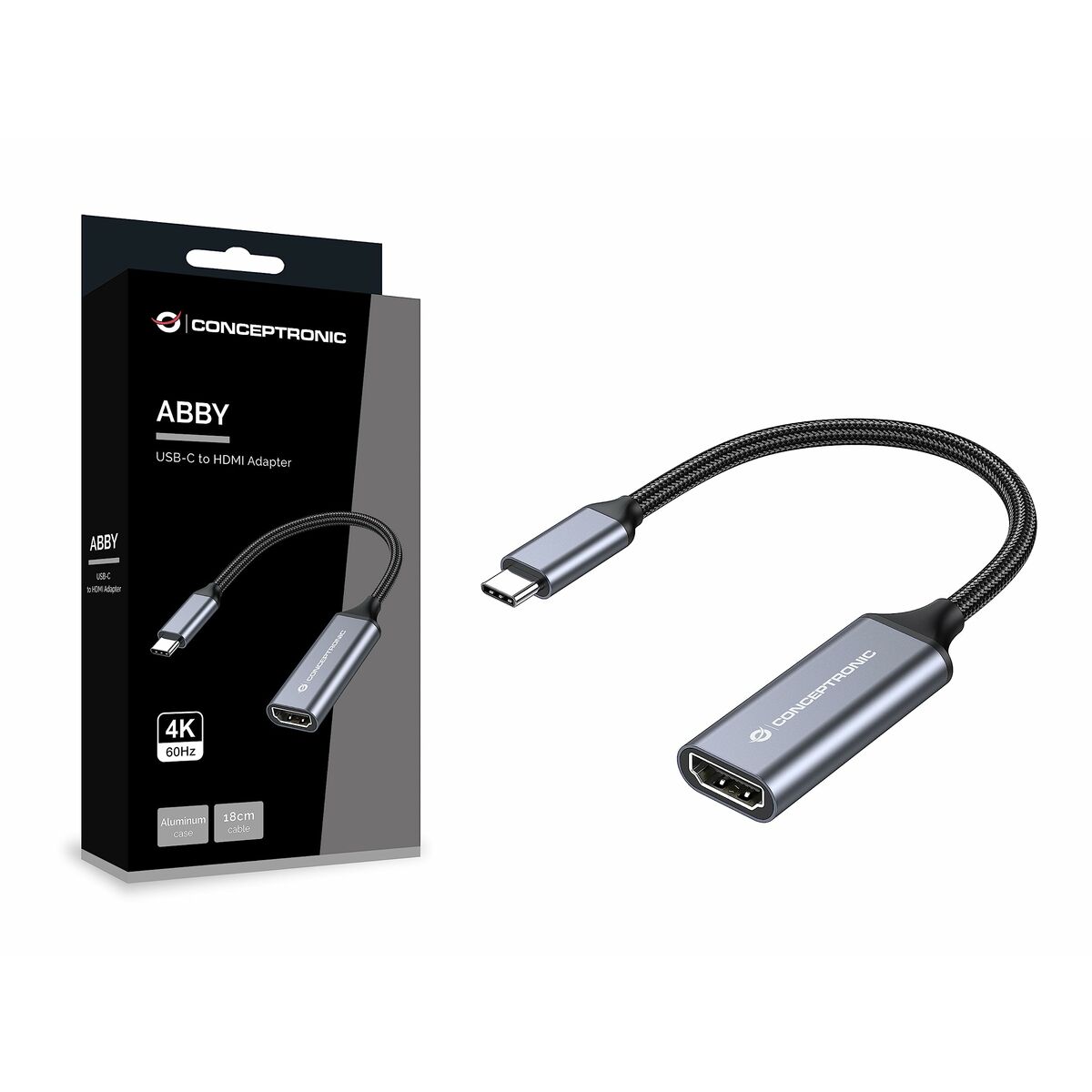 Image de USB 3.0 to HDMI Adapter Conceptronic 110518907101 Grey