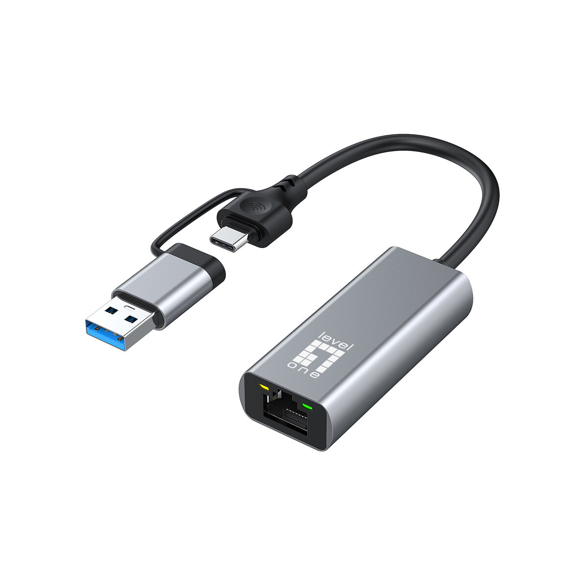 Afbeeldingen van Network Adaptor Level One USB-0423
