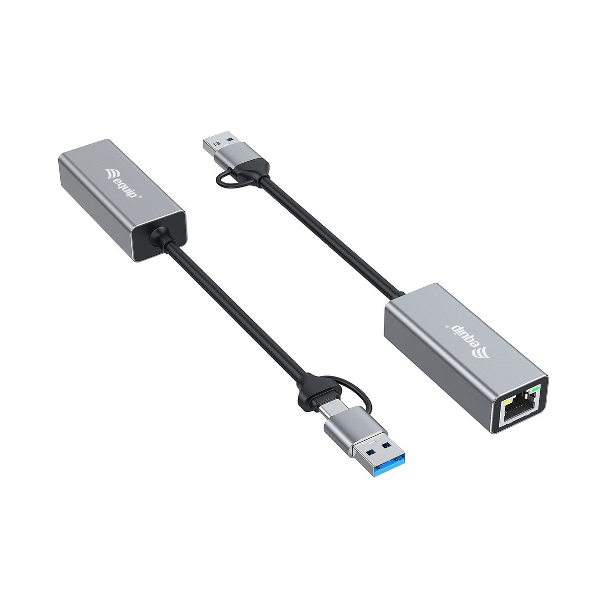 Afbeeldingen van USB-C to RJ45 Network Adapter Equip 133495