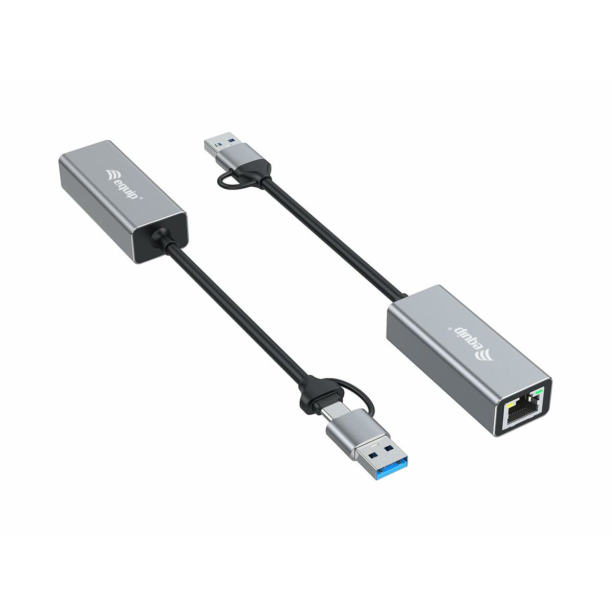Afbeeldingen van USB-C to RJ45 Network Adapter Equip 133495