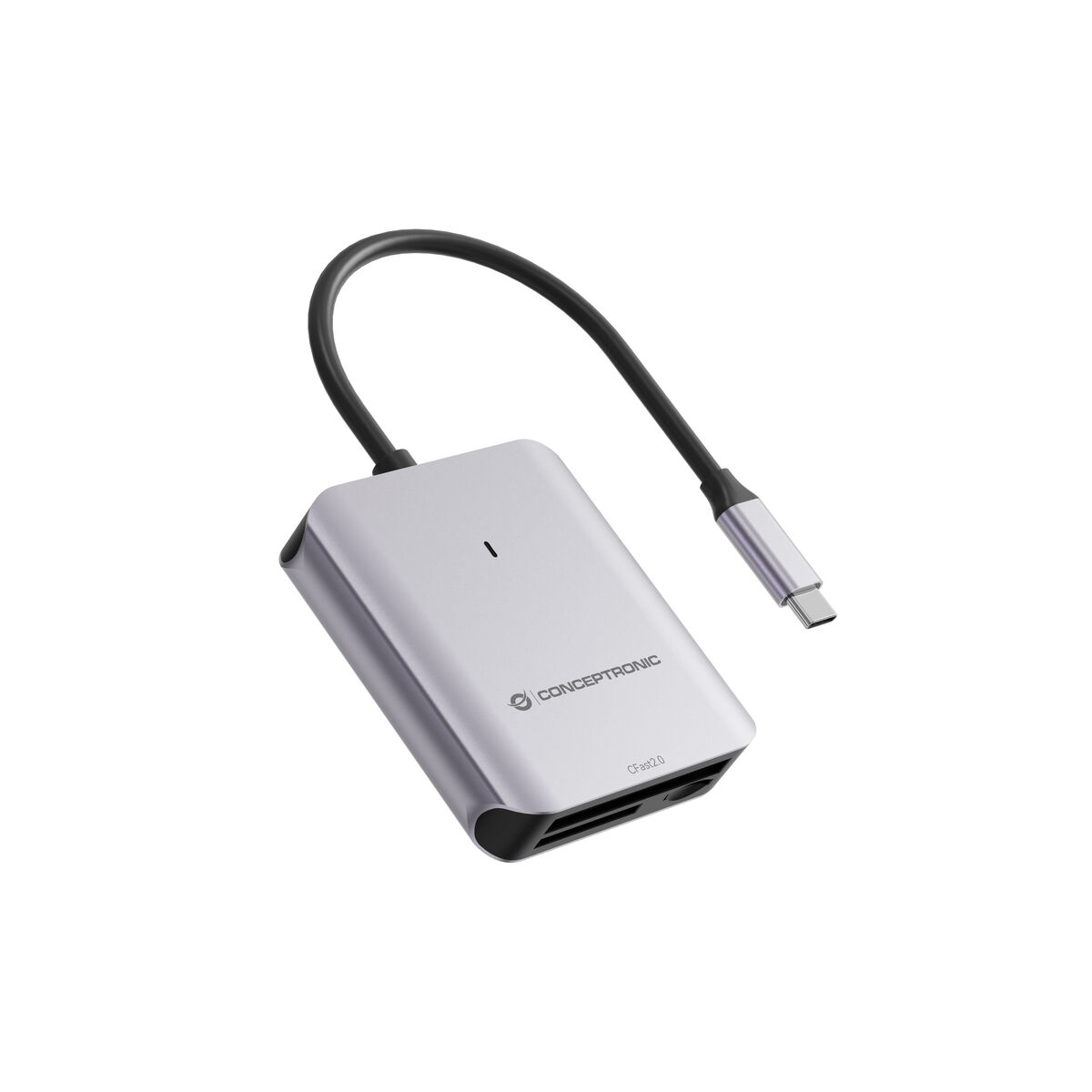 Afbeeldingen van Card Reader Conceptronic 3 en 1 USB 3.2 Gen 2 Grey