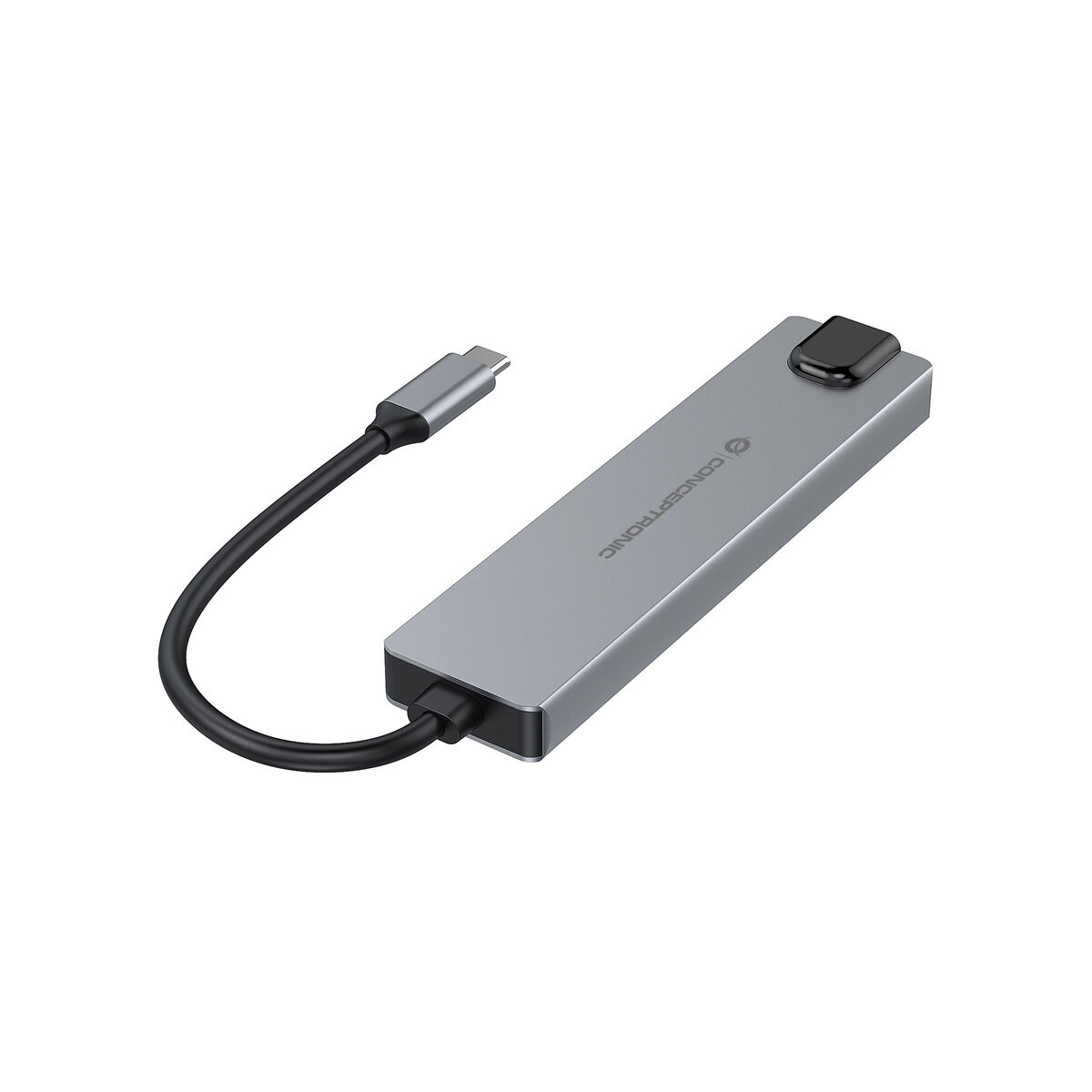 Afbeeldingen van USB Hub Conceptronic 6 en 1 USB 3.2 Gen 2 Grey