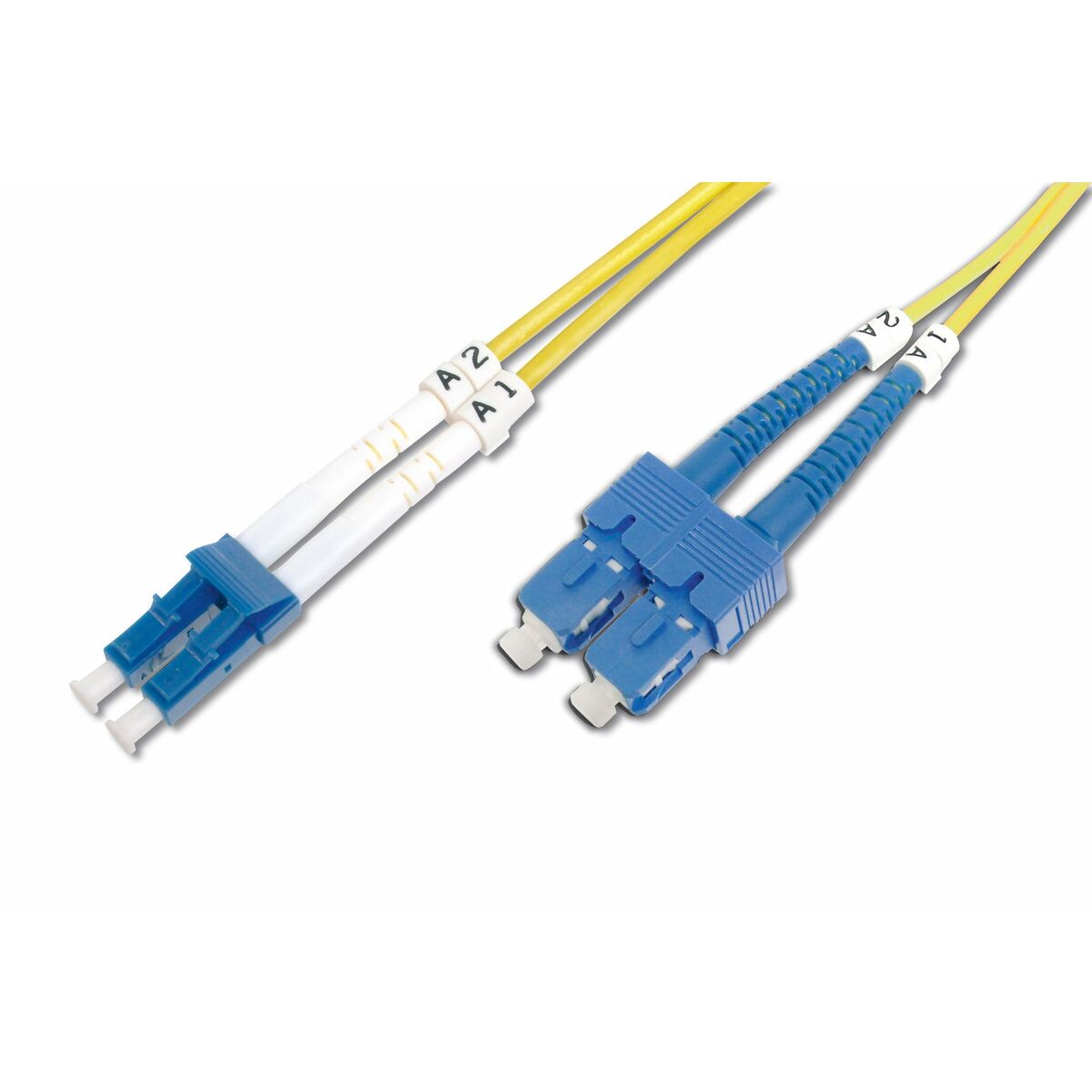 Câble à fibre optique Digitus DIGITUS Cable de conexión modo único de fibra óptica, LC/SC
