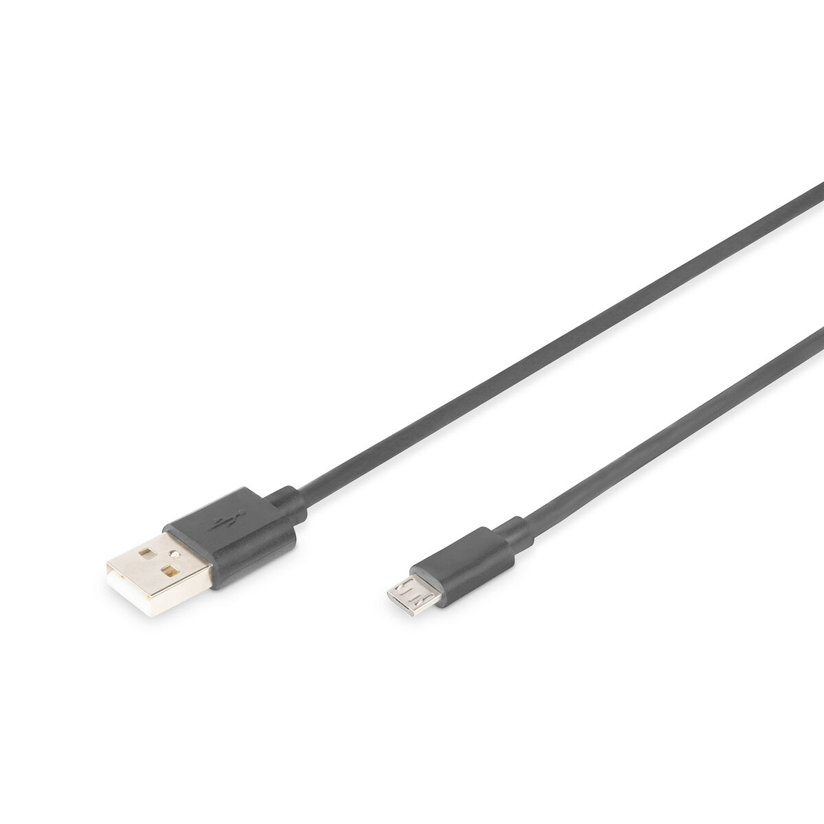 Câble USB vers micro USB Digitus by Assmann AK-300110-010-S Noir 1 m