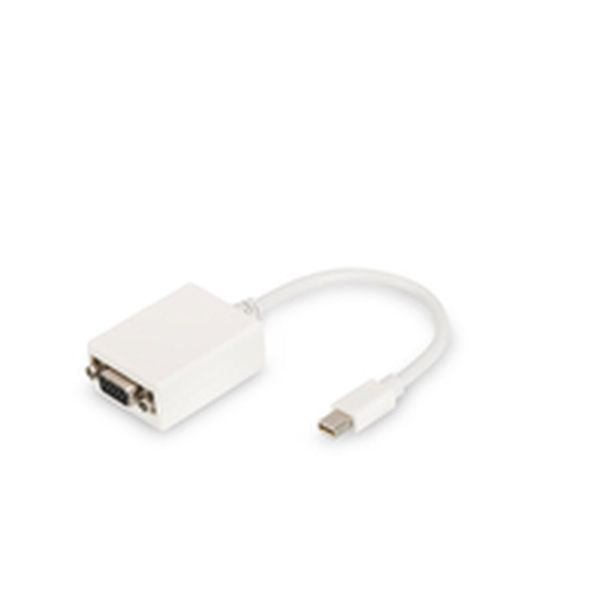 Image secondaire de Adaptateur DisplayPort vers VGA Digitus by Assmann DB-340407-001-W Blanc Noir 15 cm