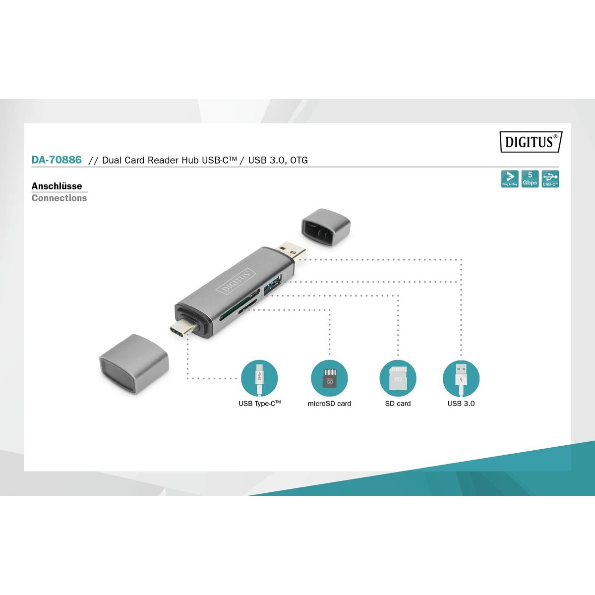 Picture of UTP Category 6 Rigid Network Cable Digitus by Assmann DA-70886