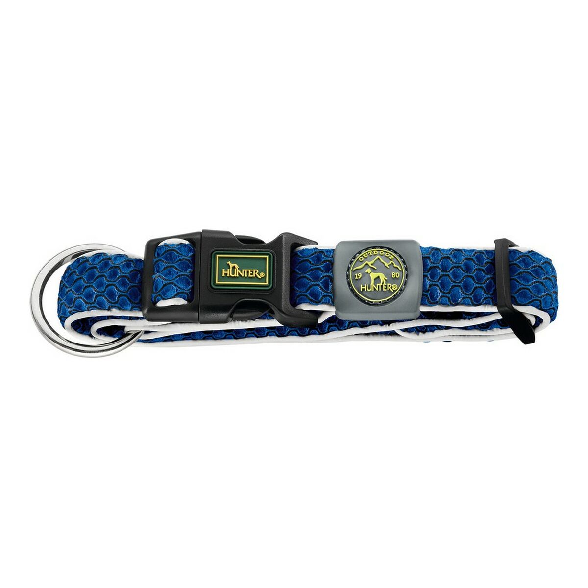 Hondenhalsband Hunter Plus Draad Blauw XL