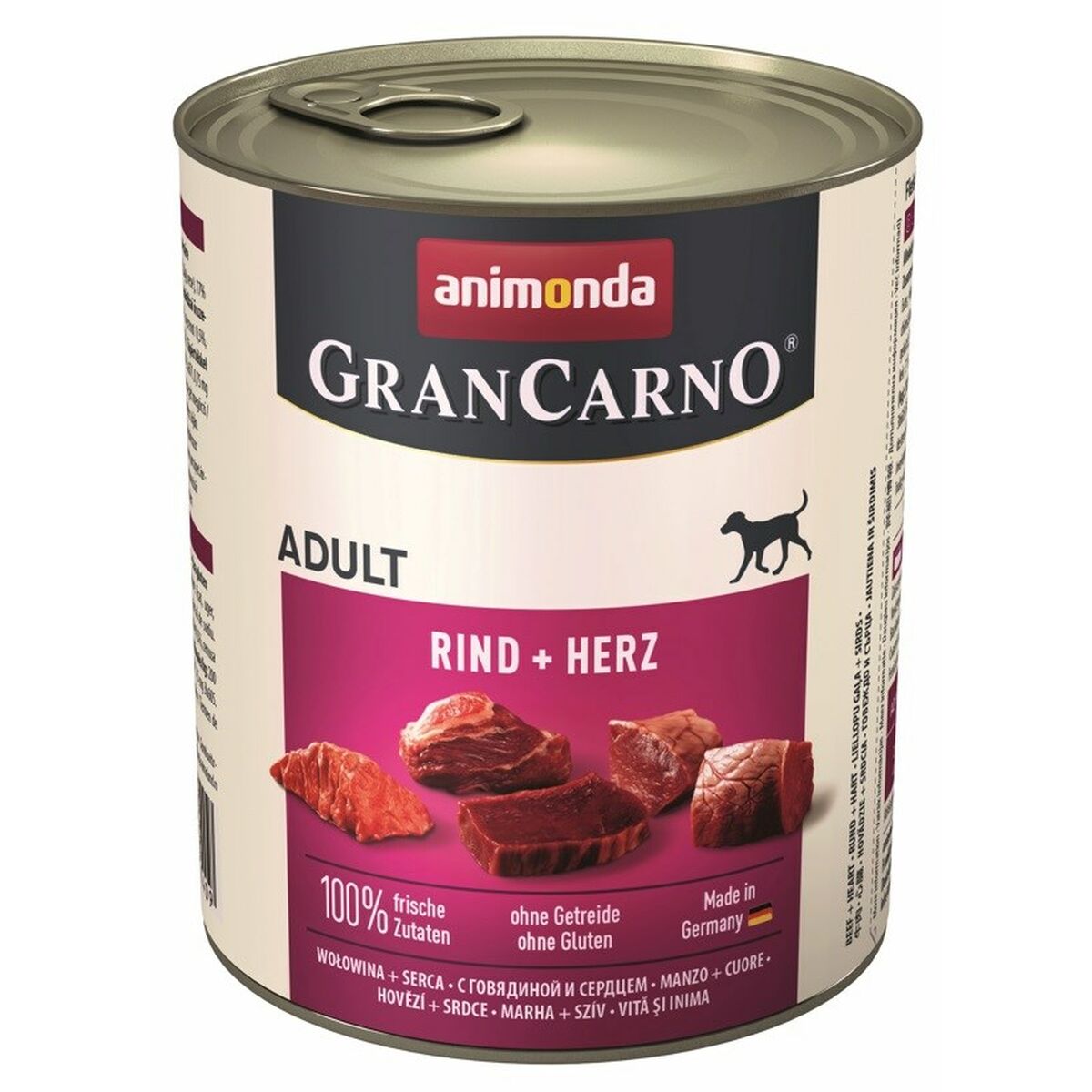 Alimentation humide Animonda GranCarno Original Veau 800 g