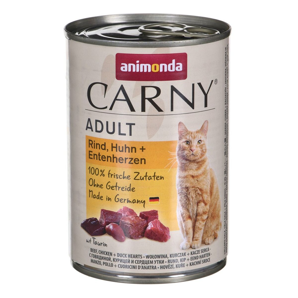 Aliments pour chat Animonda                                 Poulet Veau Canard