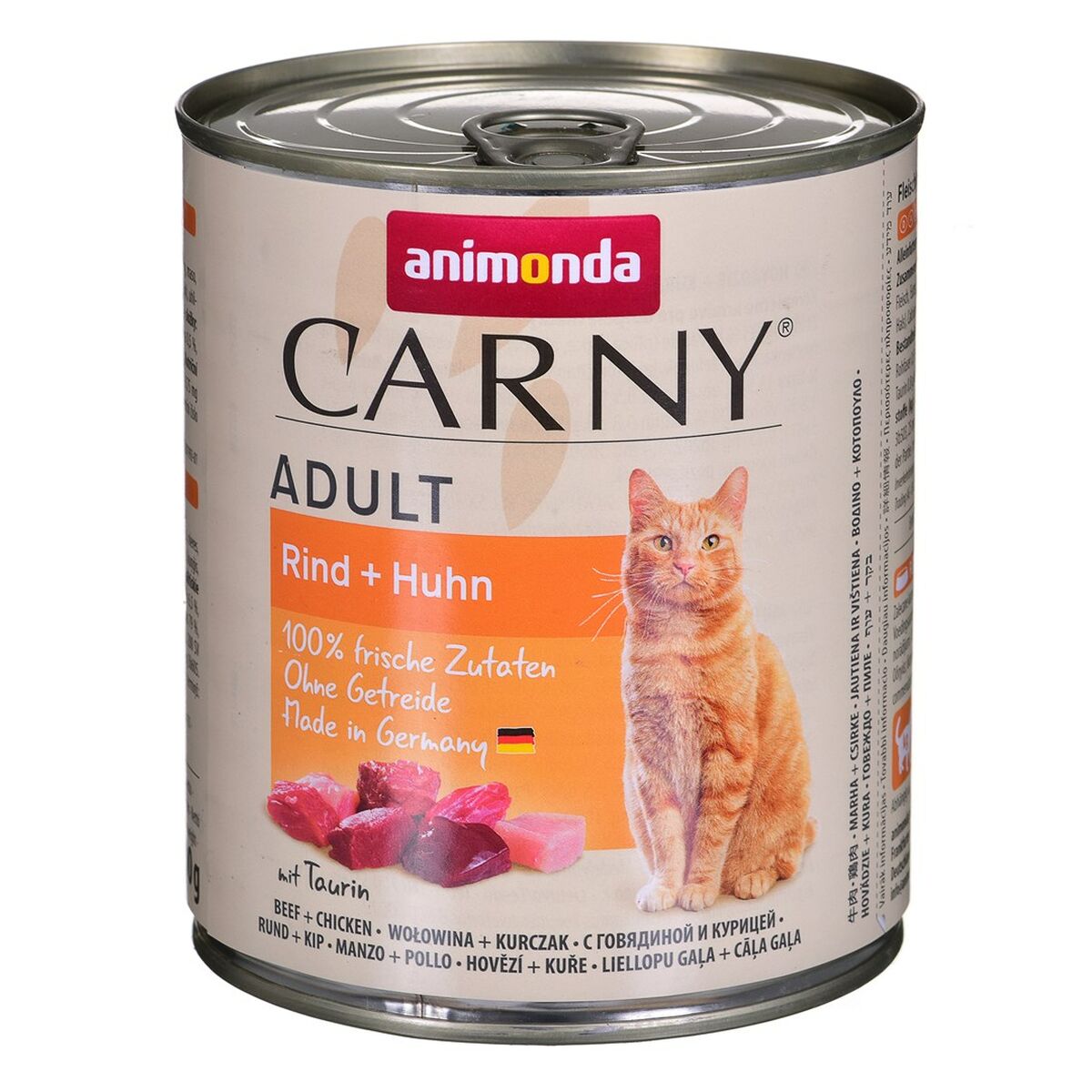 Aliments pour chat Animonda Carny Poulet Veau