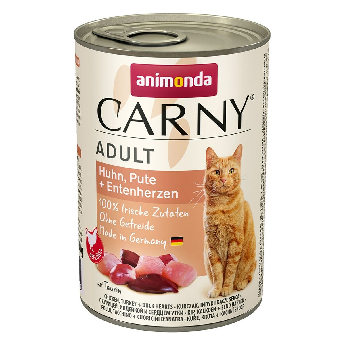 Aliments pour chat Animonda   Poulet Dinde Canard