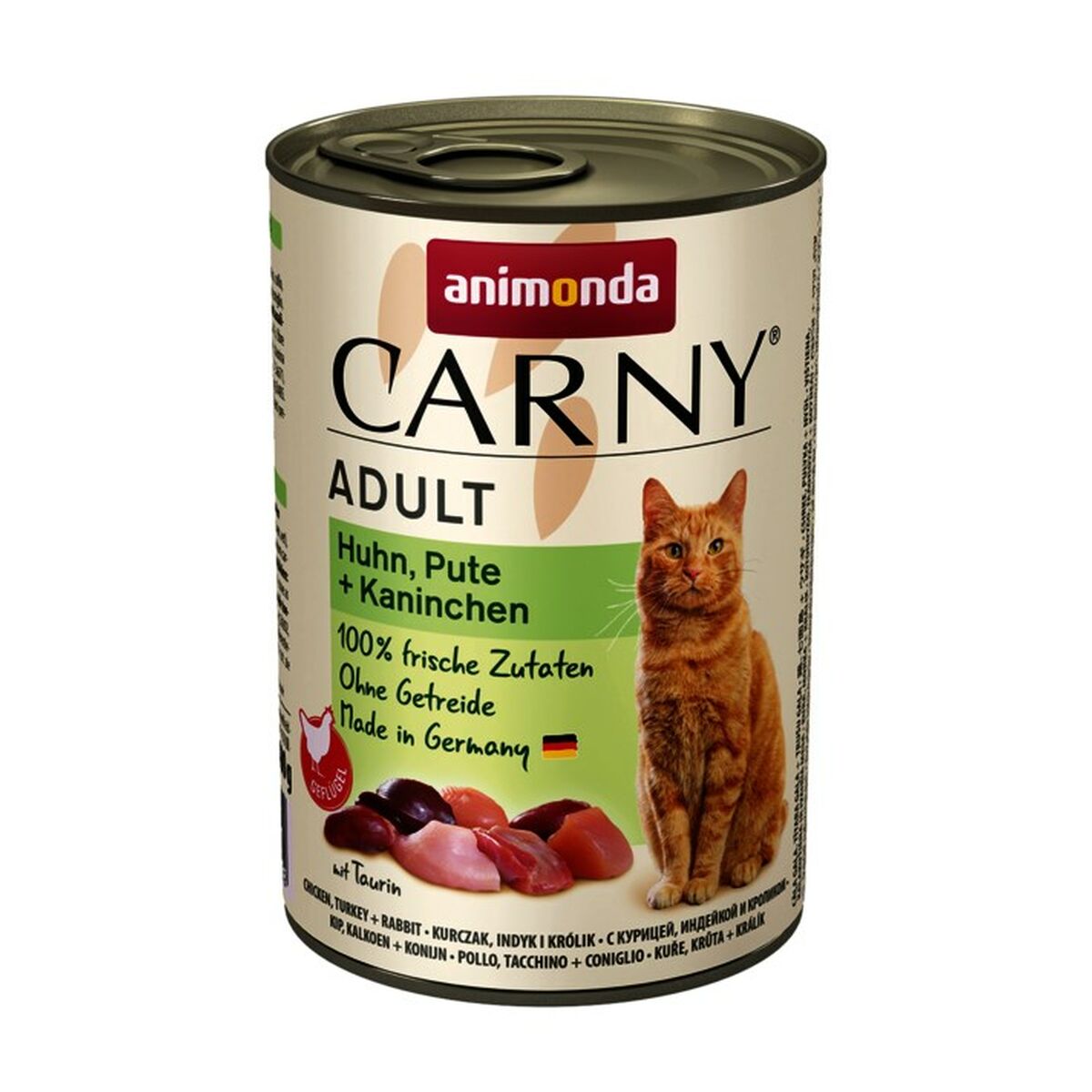 Aliments pour chat Animonda Carny Poulet Dinde
