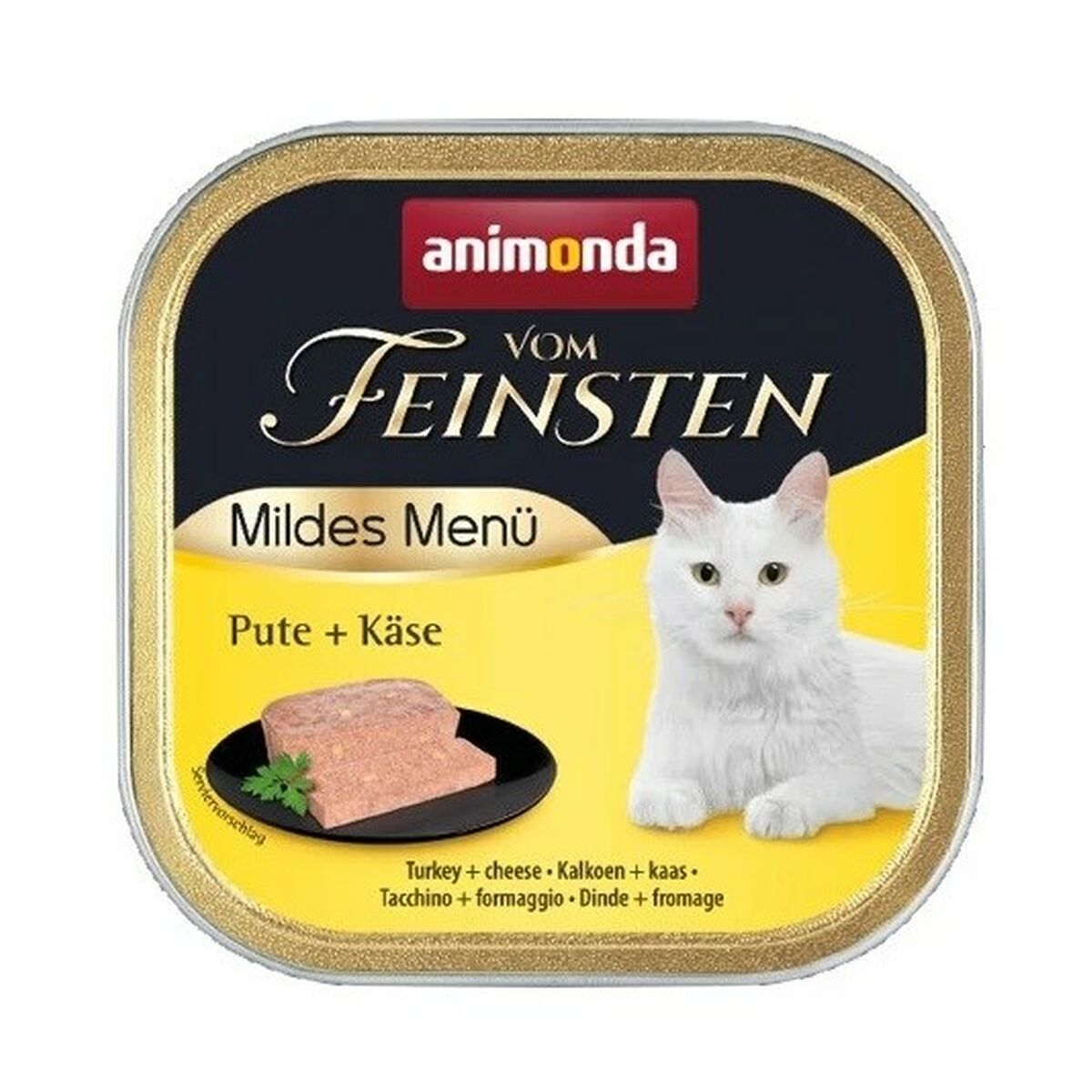 Aliments pour chat Animonda Vom Feinsten Fromage Dinde