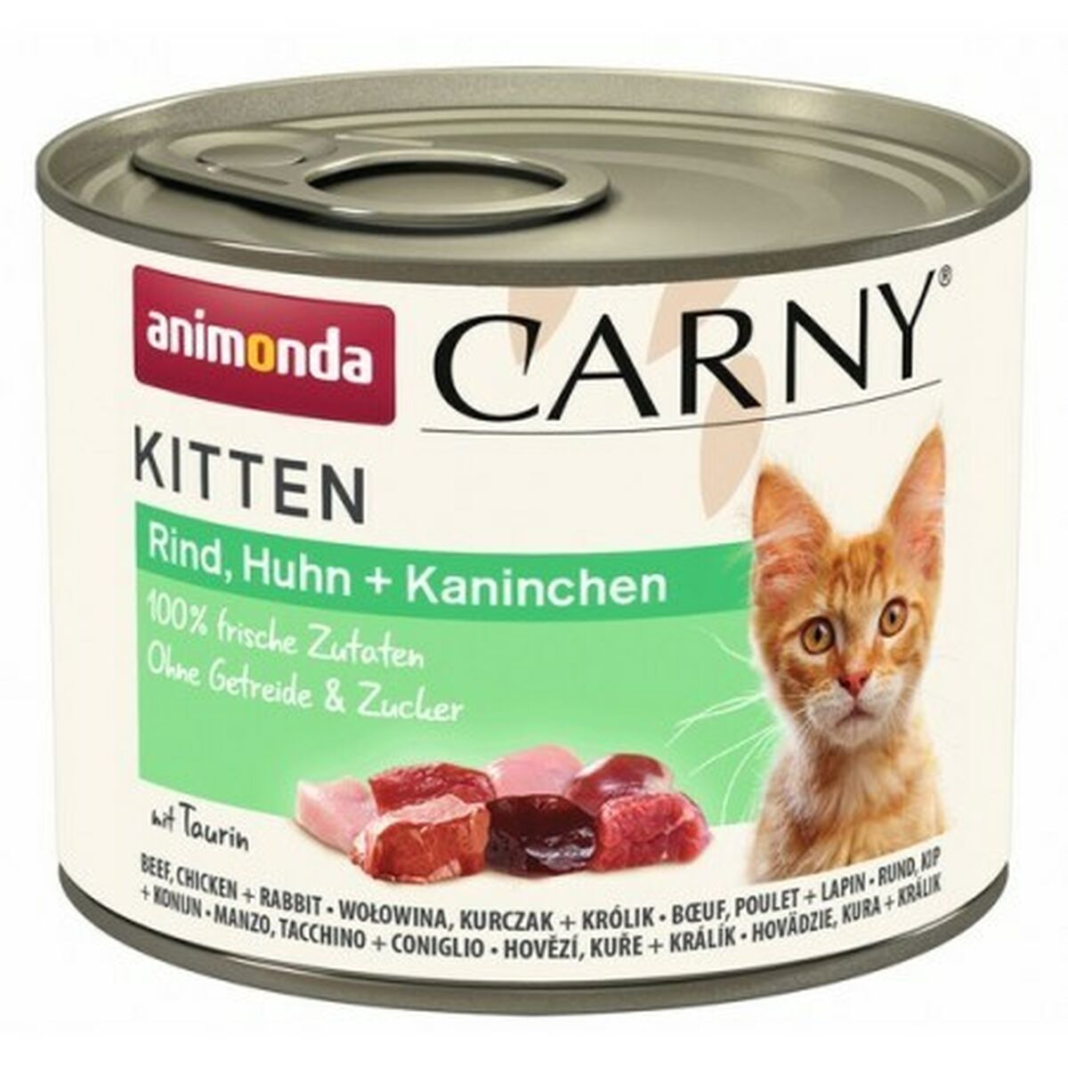Aliments pour chat Animonda Carny Kitten Poulet Veau