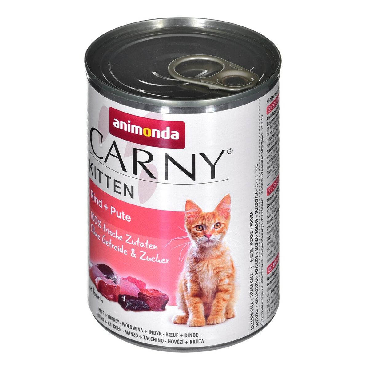 Aliments pour chat Animonda Carny Dinde Veau
