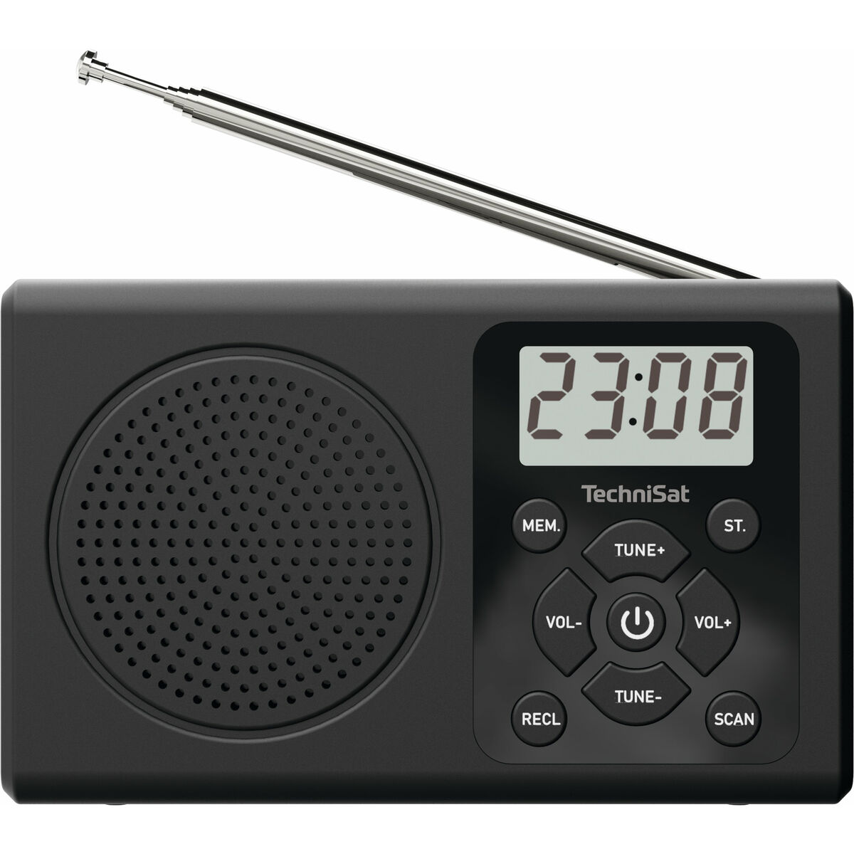 Radio transistor ELBE 76-5018-00 Noir
