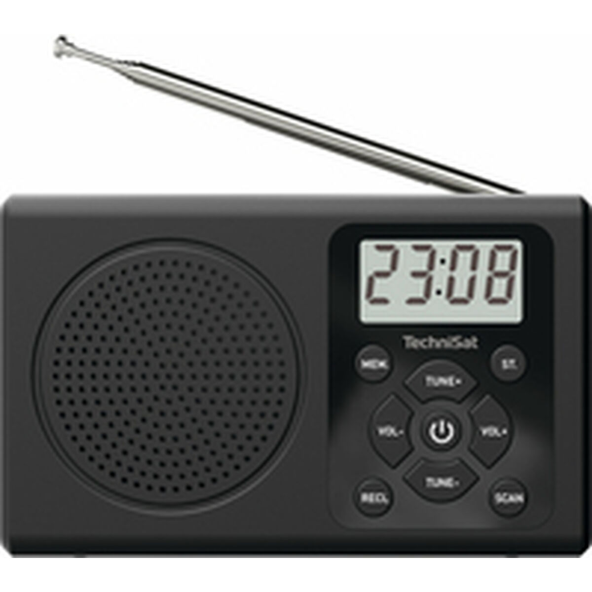 Image secondaire de Radio transistor ELBE 76-5018-00 Noir