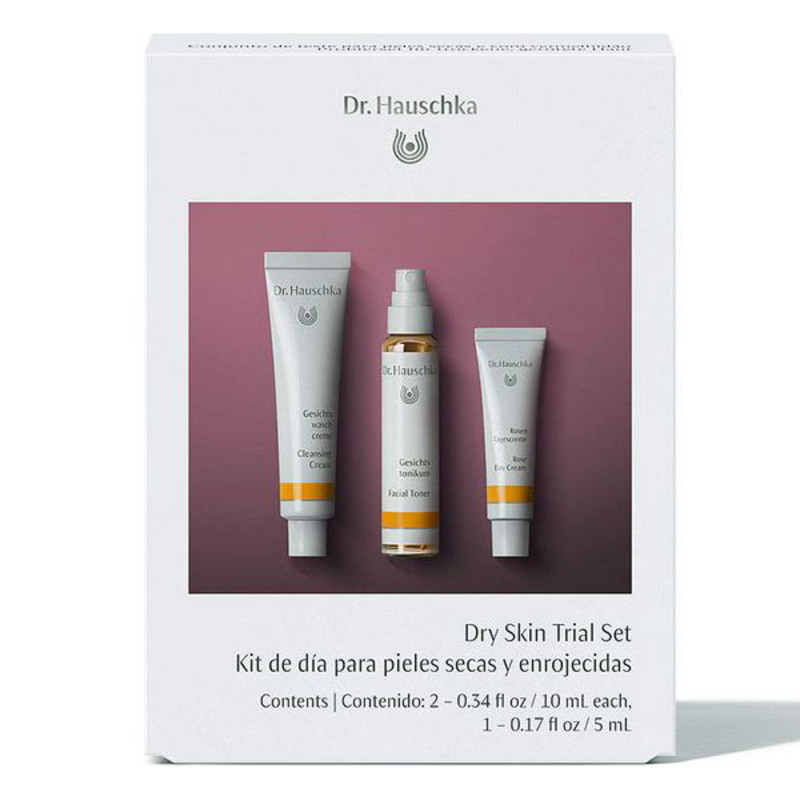 Unisex kosmetiksæt Dr. Hauschka Tør hud (3 Dele)