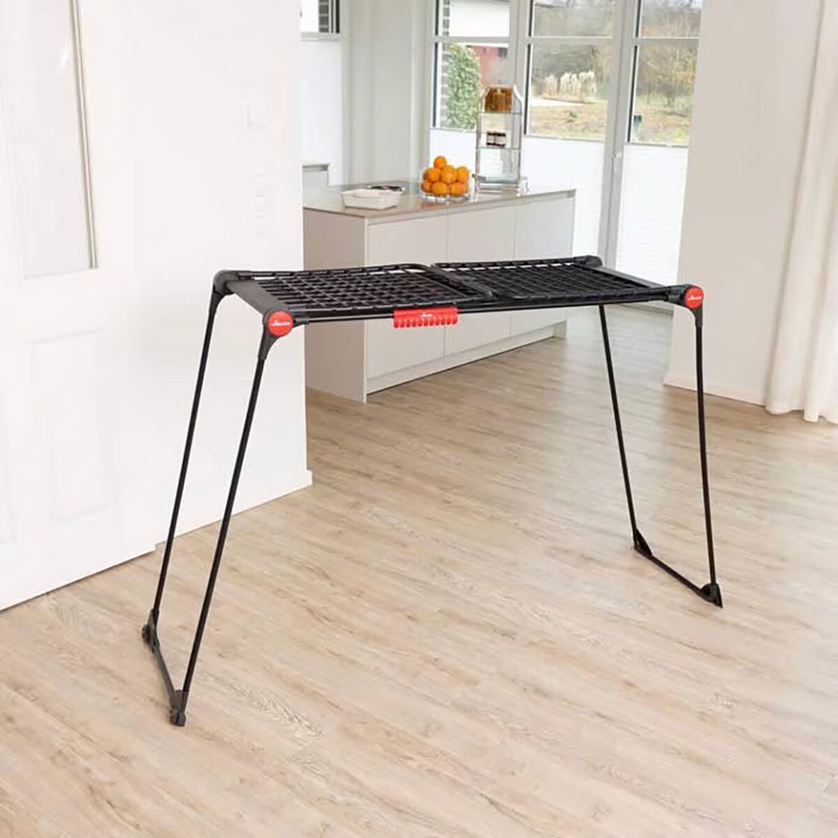 Image secondaire de Corde à linge Vileda infinity flex ultimate extensible Noir mat 30 m