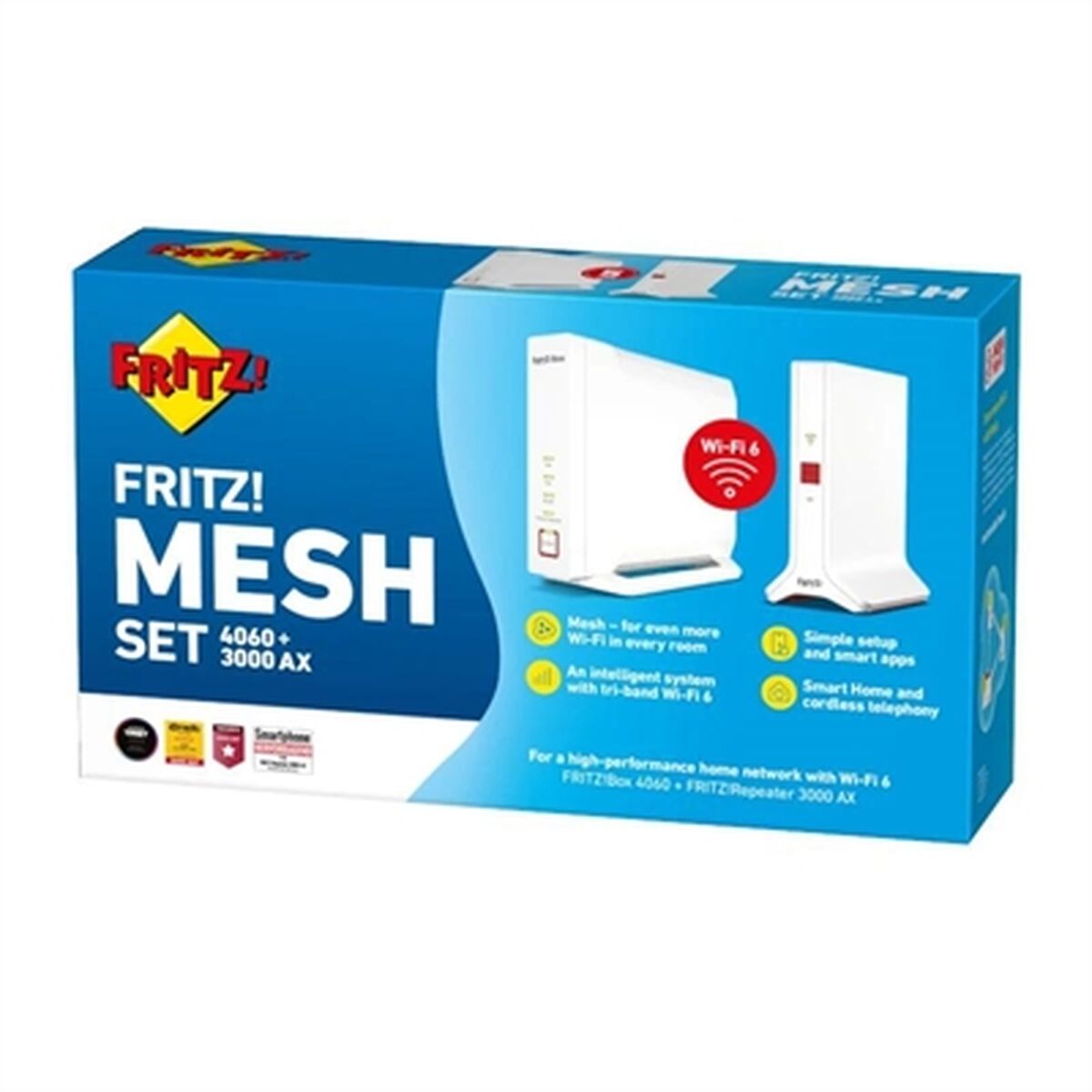 Afbeeldingen van Router Fritz! 20003054 White USB Ethernet LAN Wi-Fi