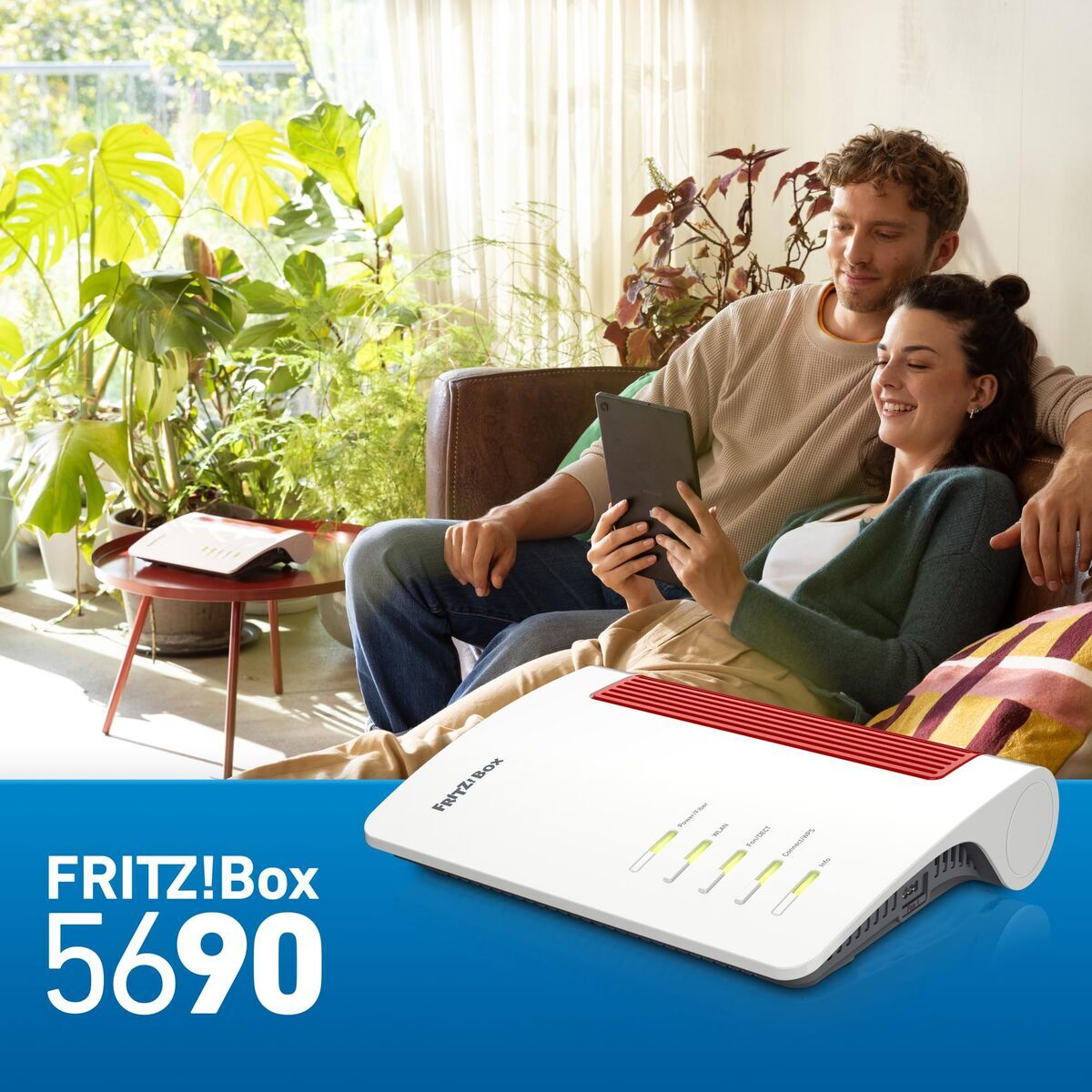 Picture of Router Fritz! BOX 5690 White Wi-Fi