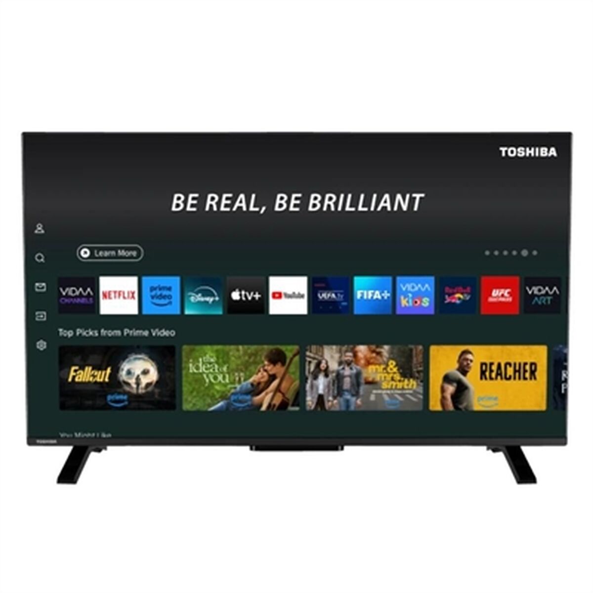 Picture of Smart TV Toshiba 40QV2F63DG Full HD 40" LED HDR HDR10+ D-LED HDR10 DVB-T2 400 Hz PQI QLED